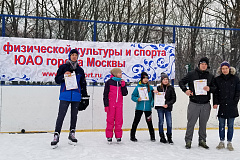 2 февраля 2019г.на спортивном стадионе по адресу  ул.Сумская дом 8 вл.1-3 /каток с искусственным льдом/ было проведен окружной этап по конькобежному спорту "Лед надежды нашей". 