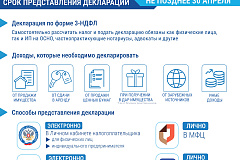 ДЕКЛАРИРУЙТЕ ДОХОДЫ ВОВРЕМЯ!